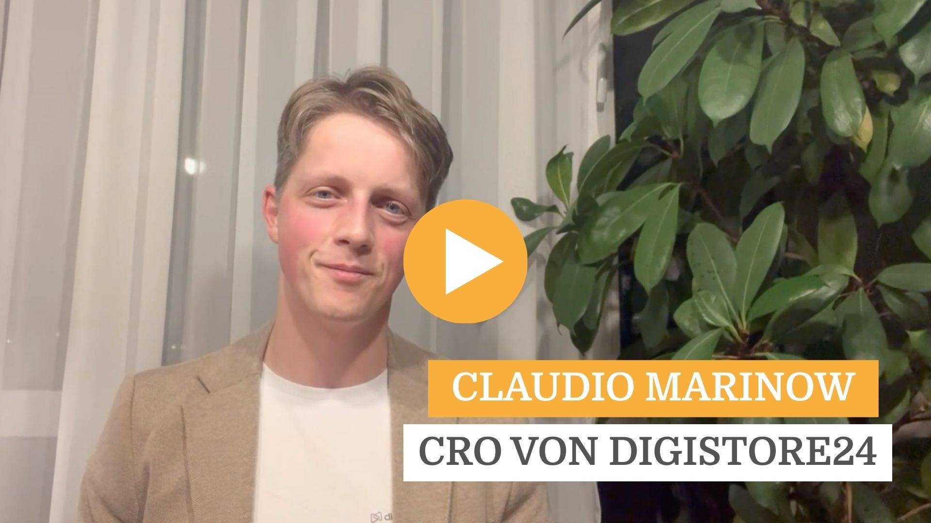 Claudio Marinow, CRO at Digistore24