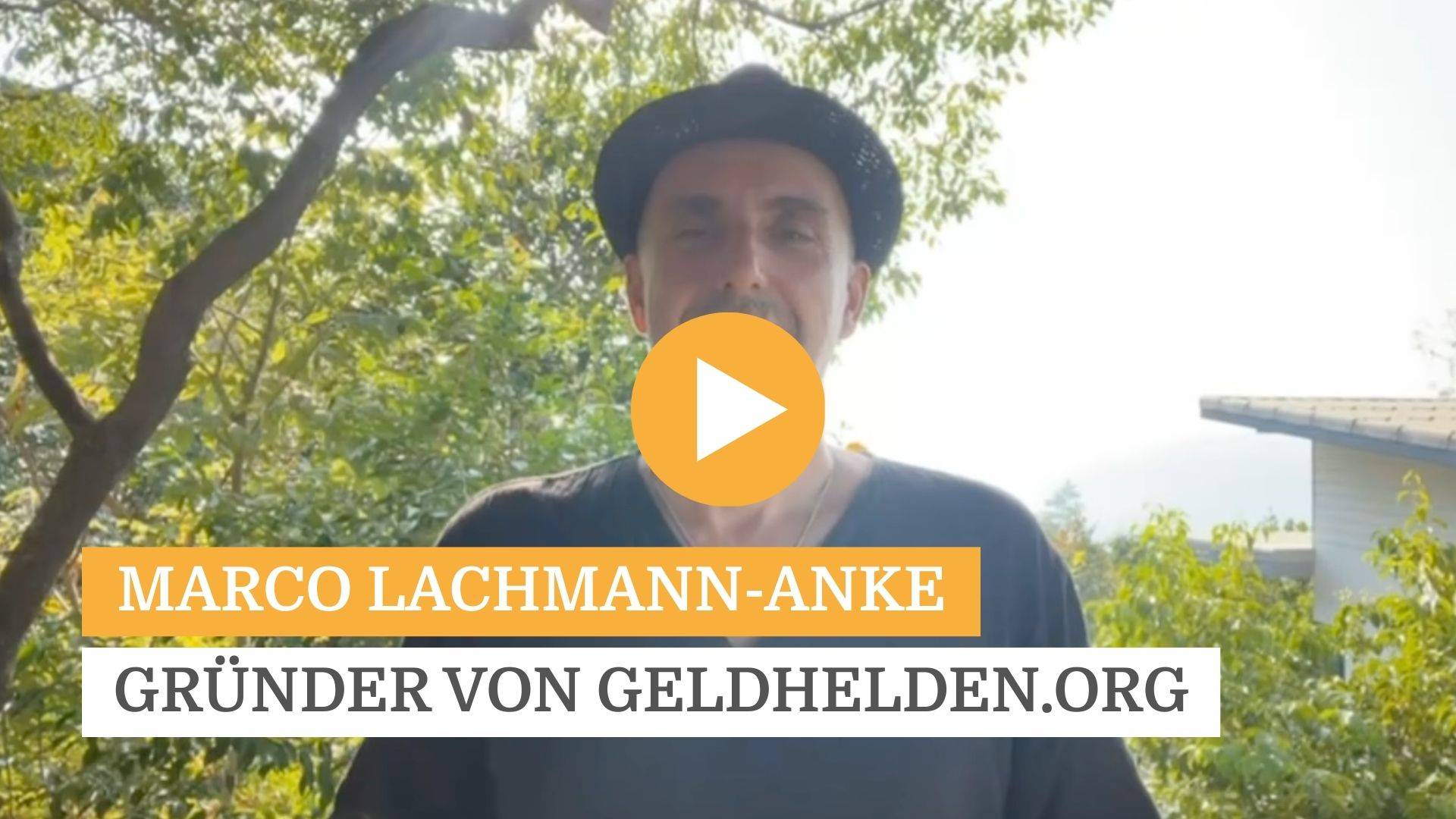 Marco Lachmann-Anke, founder of Geldhelden.org