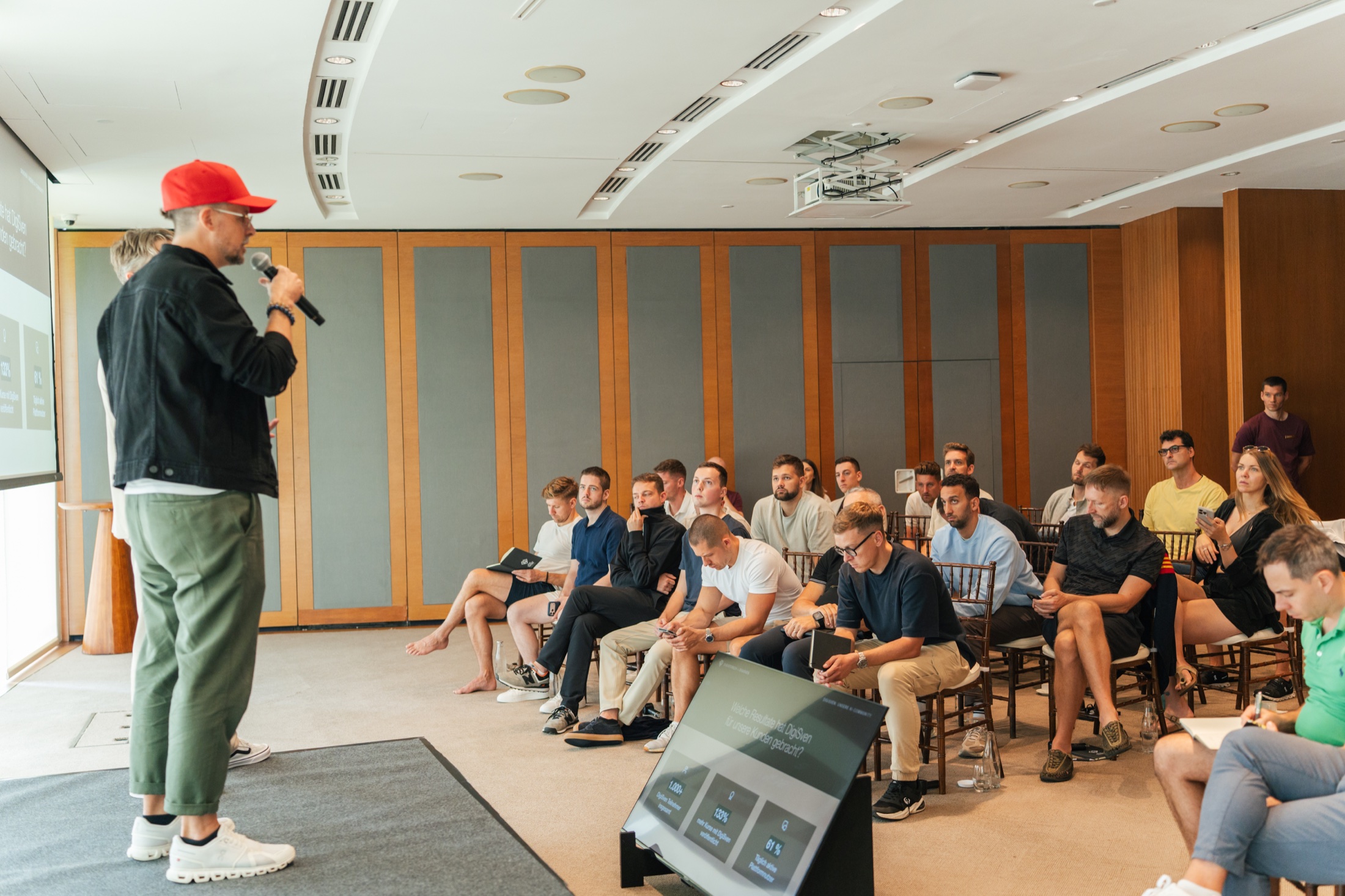 Participants at the CoachWunder Firestarter event in Munich
